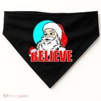 Believe Santa USA-Made Doggie Bandana thumb 0
