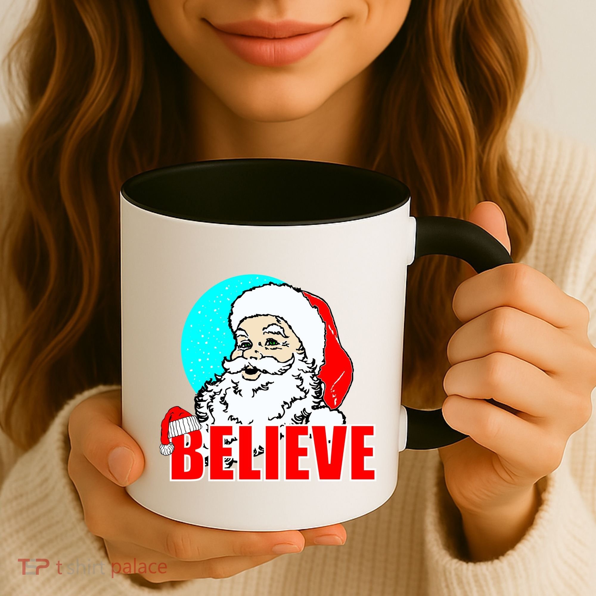 Believe Santa Coffee Mug