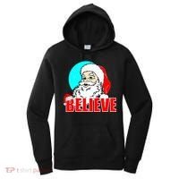 Believe Santa Women's Hoodie thumb 0