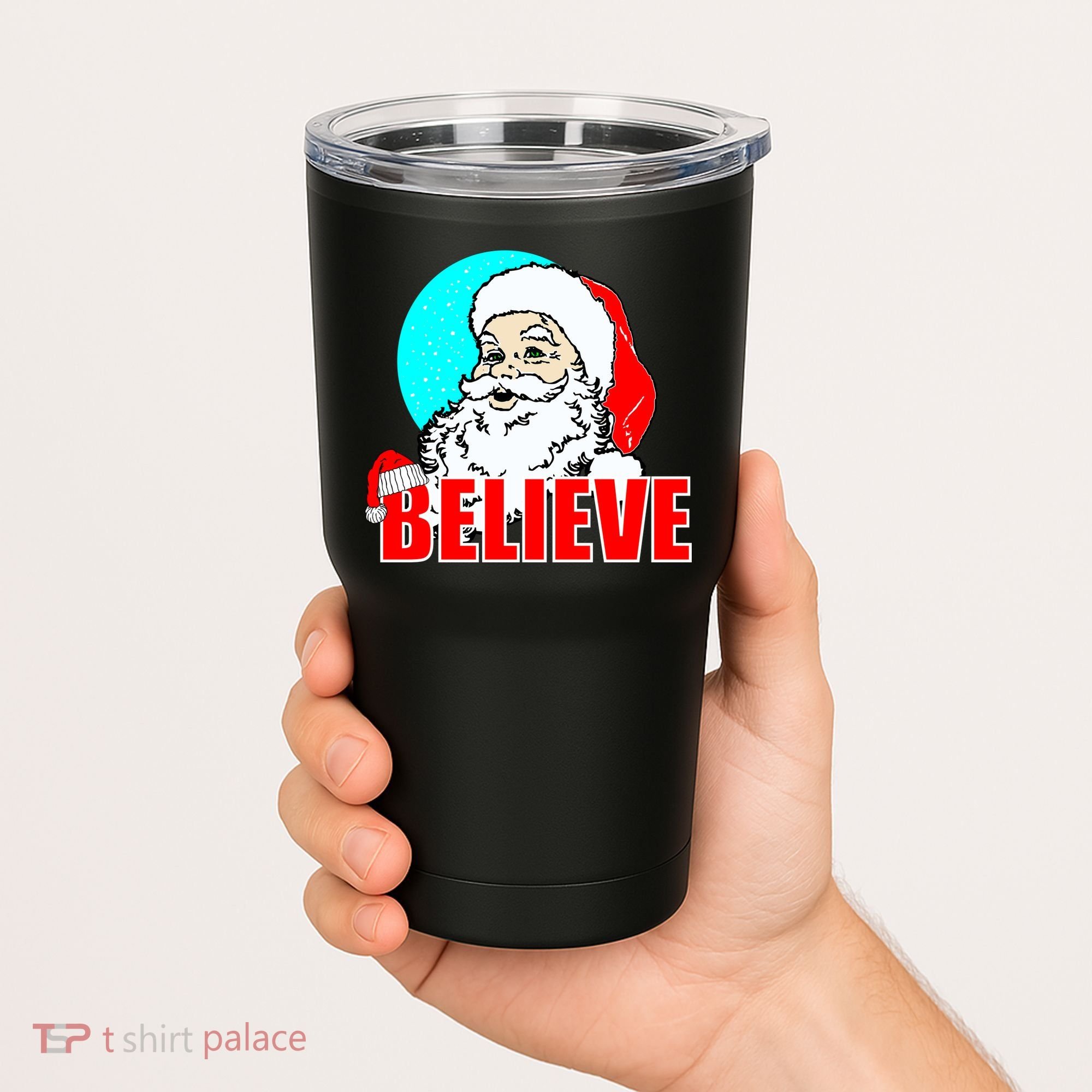 Believe Santa Tumbler
