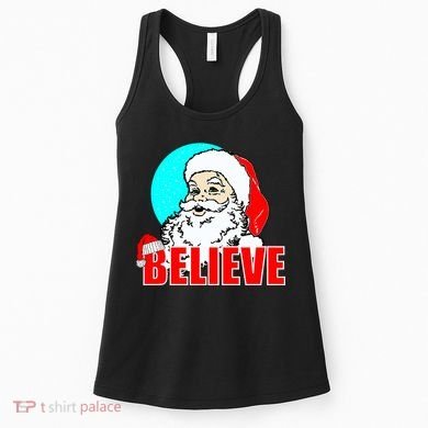 Believe Santa Women's Tank Top