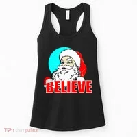 Believe Santa Women's Tank Top thumb 0