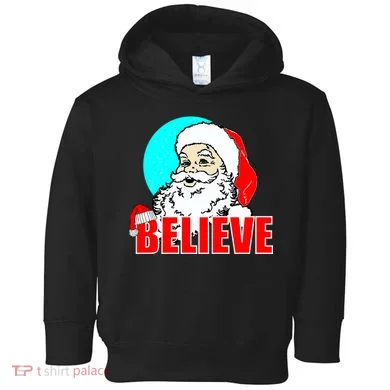 Believe Santa Toddler Hoodie