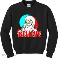 Believe Santa Kids Sweatshirt thumb 0