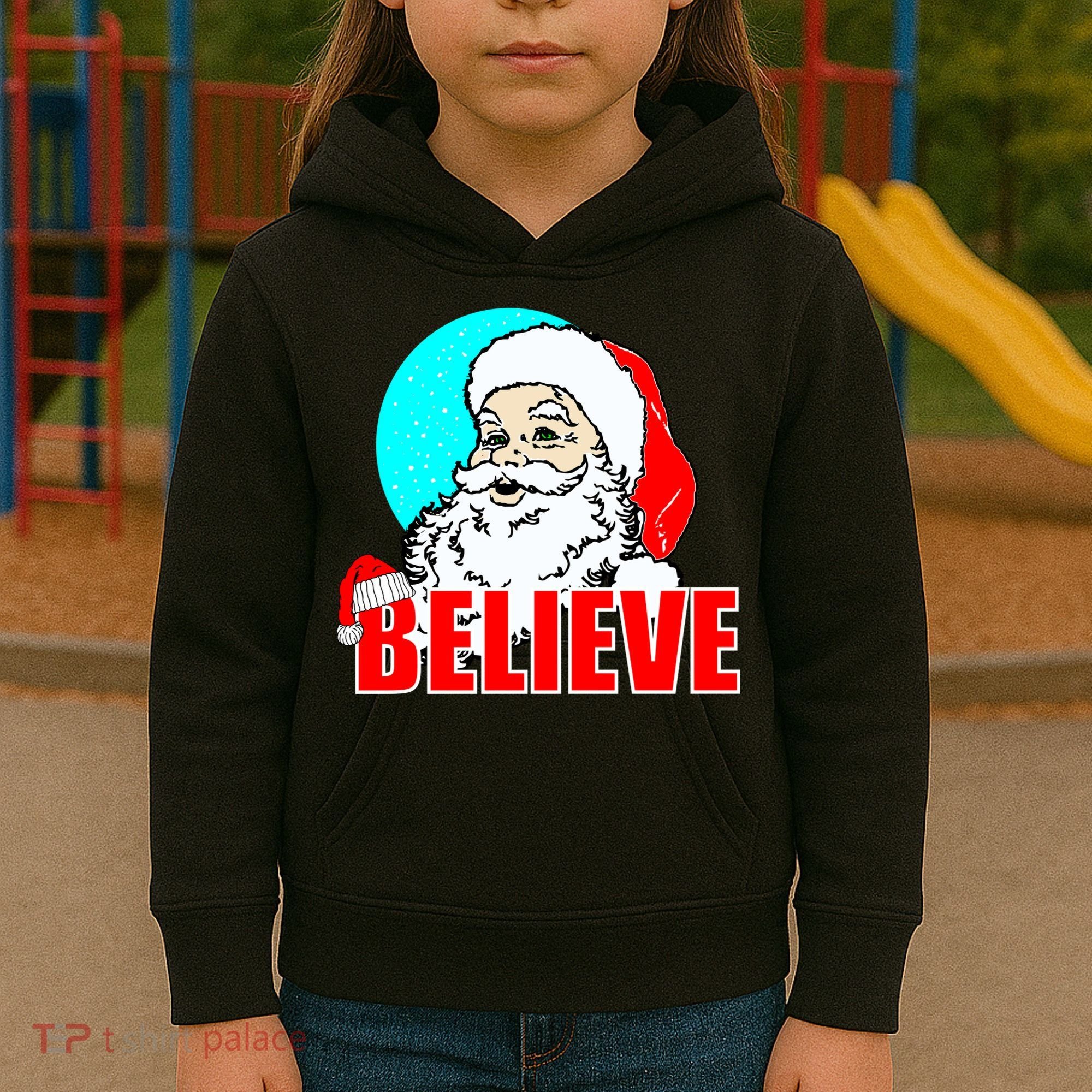 Believe Santa Kids Hoodie