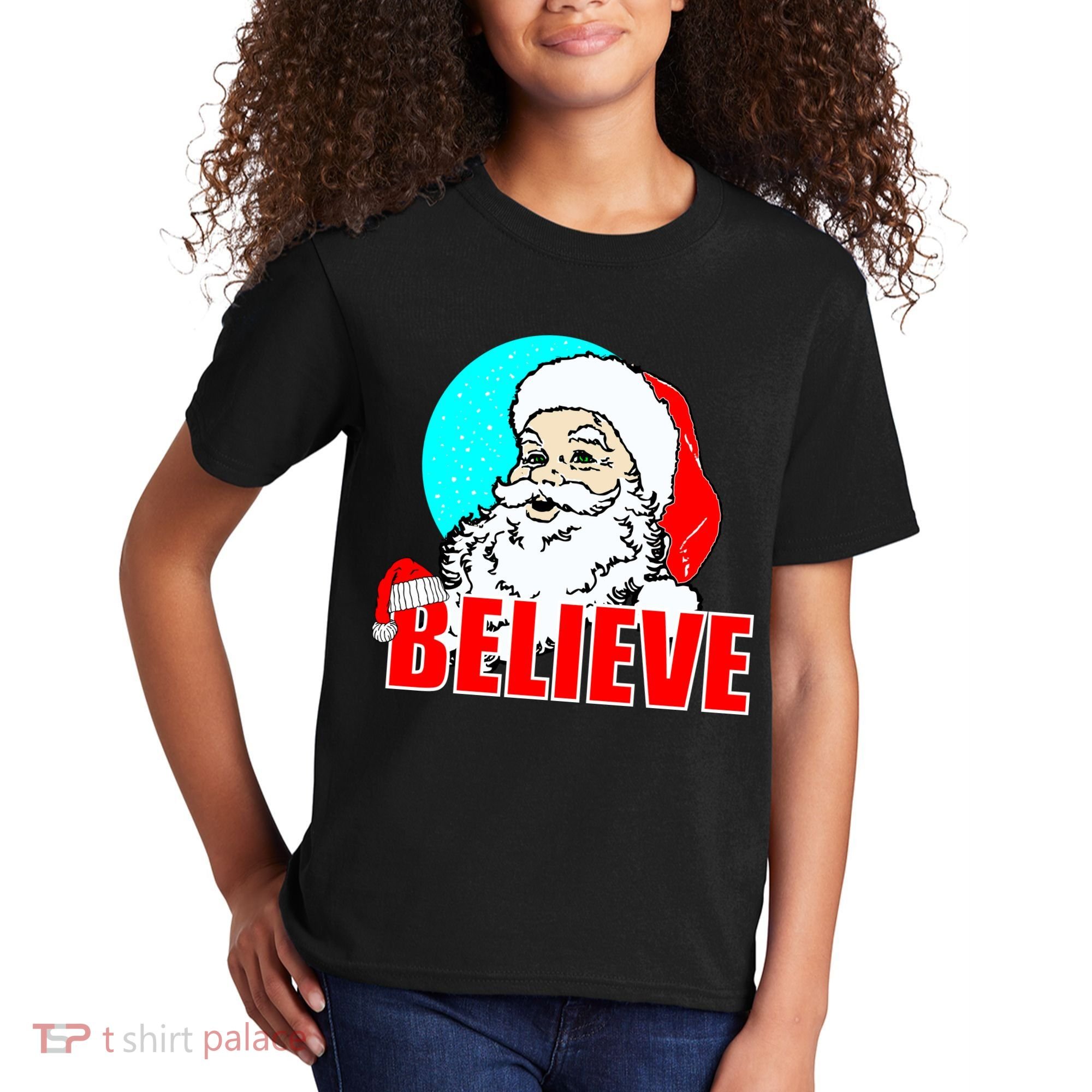 Believe Santa Kids T-Shirt