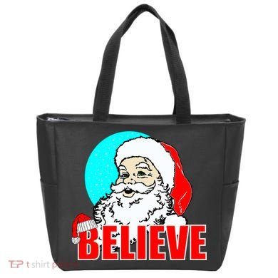 Believe Santa Tote Bag