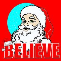 Believe Santa Santa Hat thumb 1