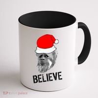 Believe Santa Sasquatch Coffee Mug thumb 1