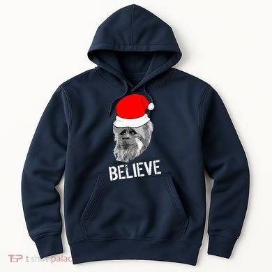 Believe Santa Sasquatch Hoodie