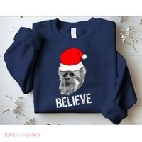 Believe Santa Sasquatch Sweatshirt thumb 2