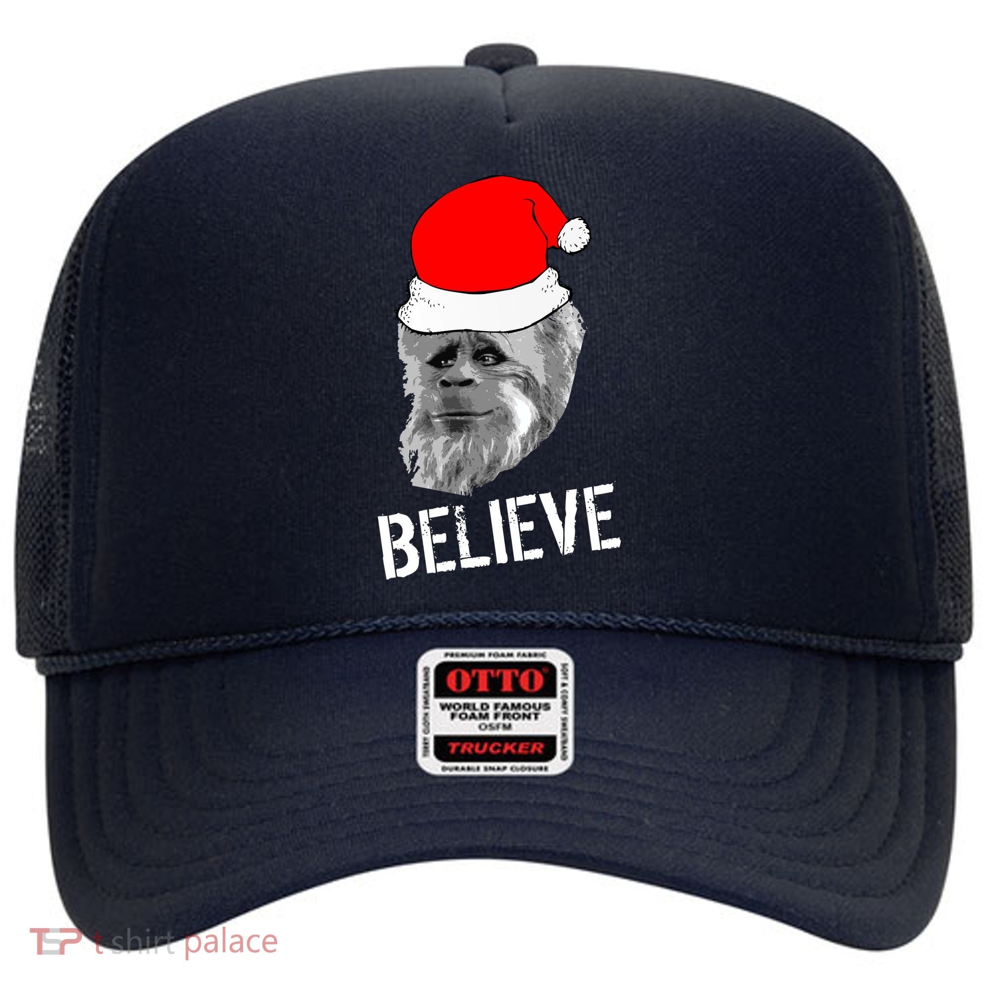 Believe Santa Sasquatch Hat