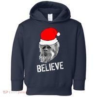 Believe Santa Sasquatch Toddler Hoodie thumb 0