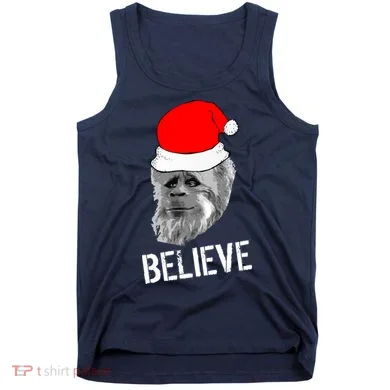 Believe Santa Sasquatch Tank Top