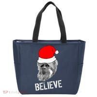 Believe Santa Sasquatch Tote Bag thumb 0