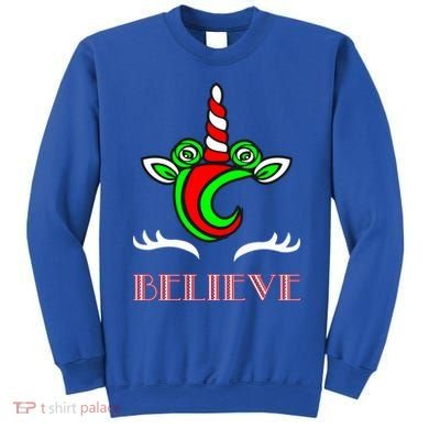 Believe Unicorn Christmas Sweatshirt