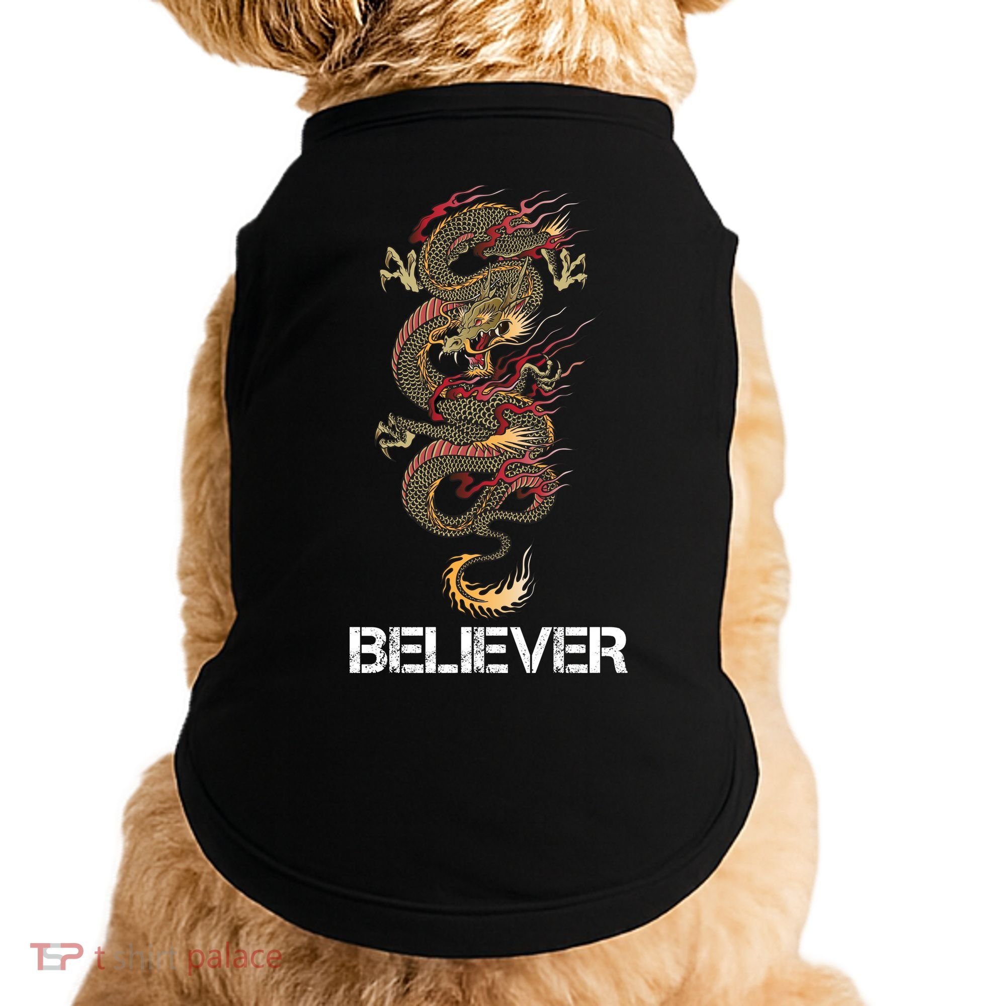 Believer Of Dragons Doggie Tank