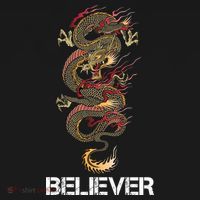 Believer Of Dragons Doggie Tank thumb 4