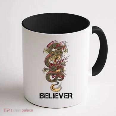 Believer Of Dragons Coffee Mug back