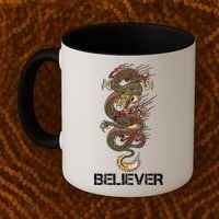 Believer Of Dragons Coffee Mug thumb 2