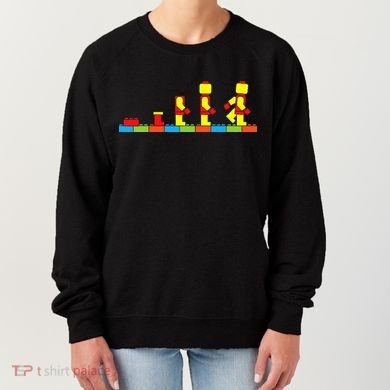 Bricks Evolution Master Builder Blocks Women's Sweatshirt