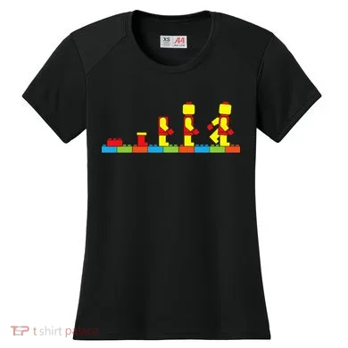 Bricks Evolution Master Builder Blocks Women's Cooling Performance Crew T-Shirt