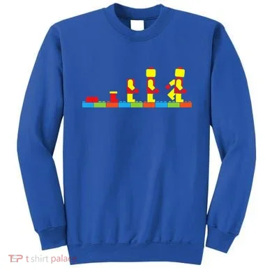 Bricks Evolution Master Builder Blocks Sweatshirt