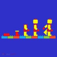 Bricks Evolution Master Builder Blocks T-Shirt thumb 7