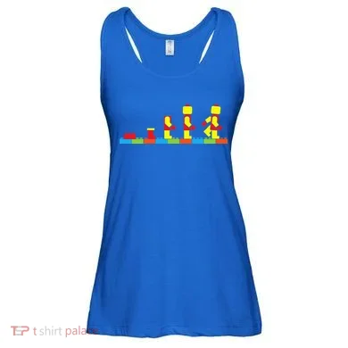 Bricks Evolution Master Builder Blocks Ladies Essential Flowy Tank