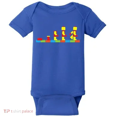 Bricks Evolution Master Builder Blocks Baby Bodysuit