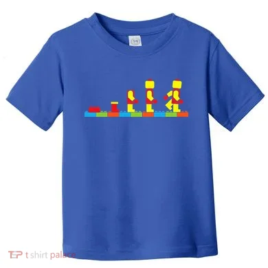 Bricks Evolution Master Builder Blocks Toddler T-Shirt