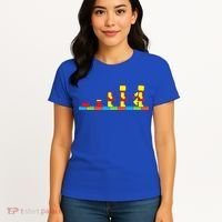 Bricks Evolution Master Builder Blocks Women's T-Shirt thumb 4