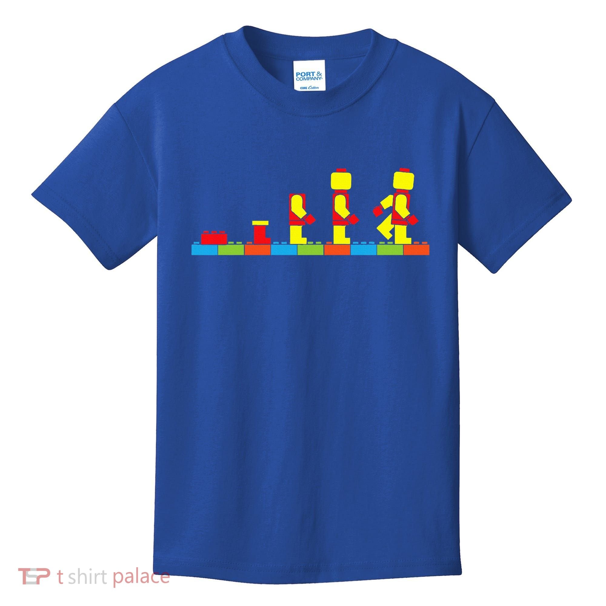 Bricks Evolution Master Builder Blocks Kids T-Shirt