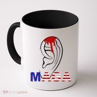 Bleeding Ears Maga Usa Pro Trump Coffee Mug thumb 0