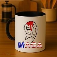 Bleeding Ears Maga Usa Pro Trump Coffee Mug thumb 4