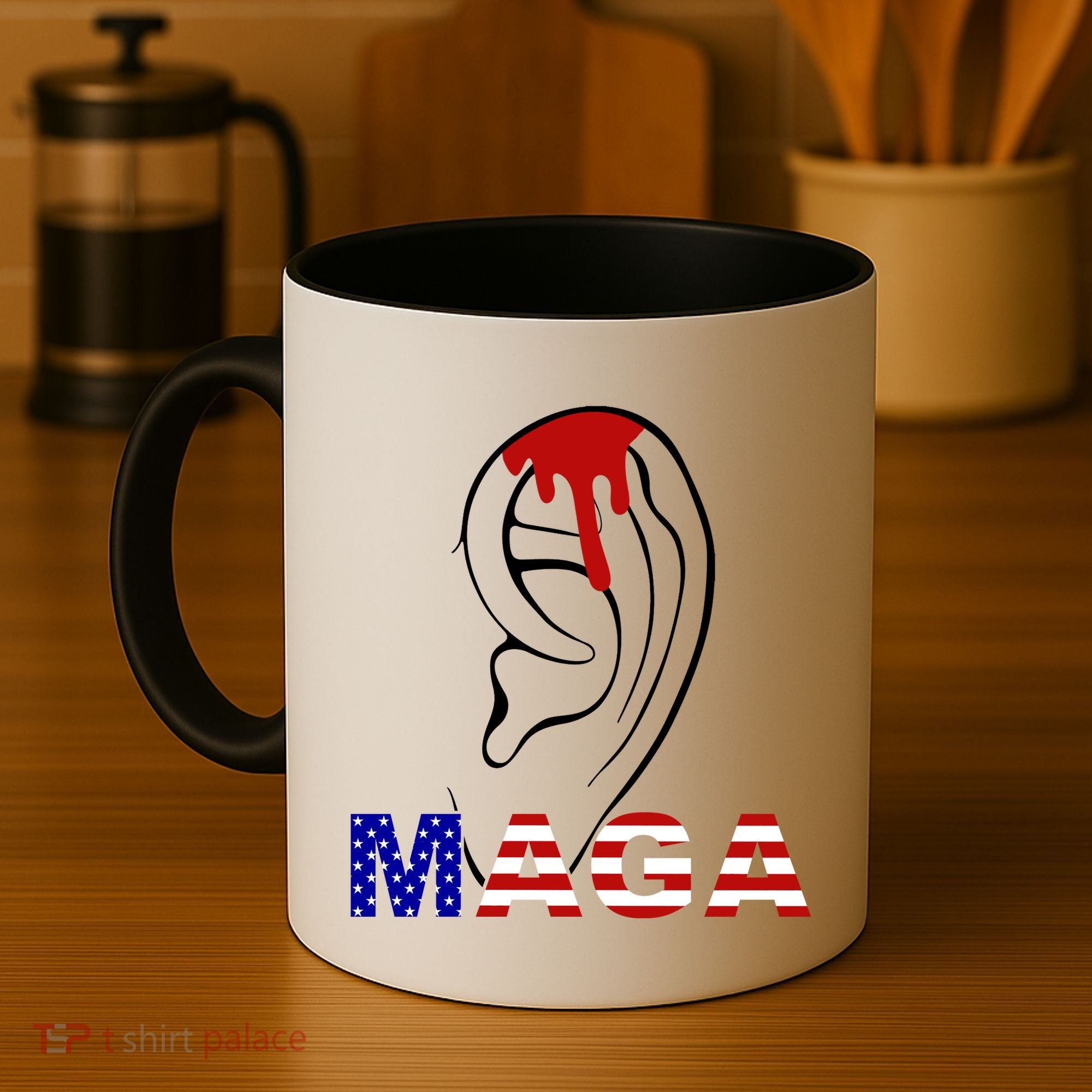 Bleeding Ears Maga Usa Pro Trump Coffee Mug