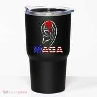 Bleeding Ears Maga Usa Pro Trump Tumbler thumb 0