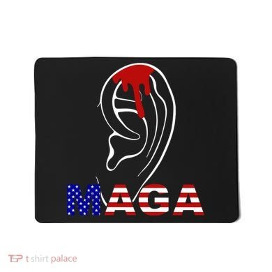 Bleeding Ears Maga Usa Pro Trump Mousepad