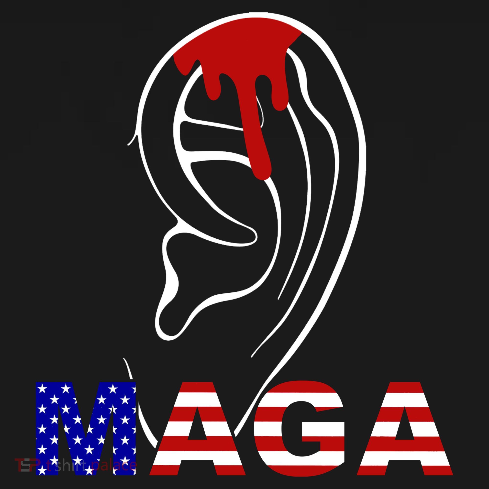 Bleeding Ears Maga Usa Pro Trump Visor