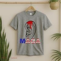 Bleeding Ears Maga Usa Pro Trump T-Shirt thumb 2