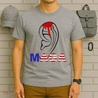 Bleeding Ears Maga Usa Pro Trump T-Shirt thumb 6