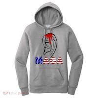 Bleeding Ears Maga Usa Pro Trump Women's Hoodie thumb 0