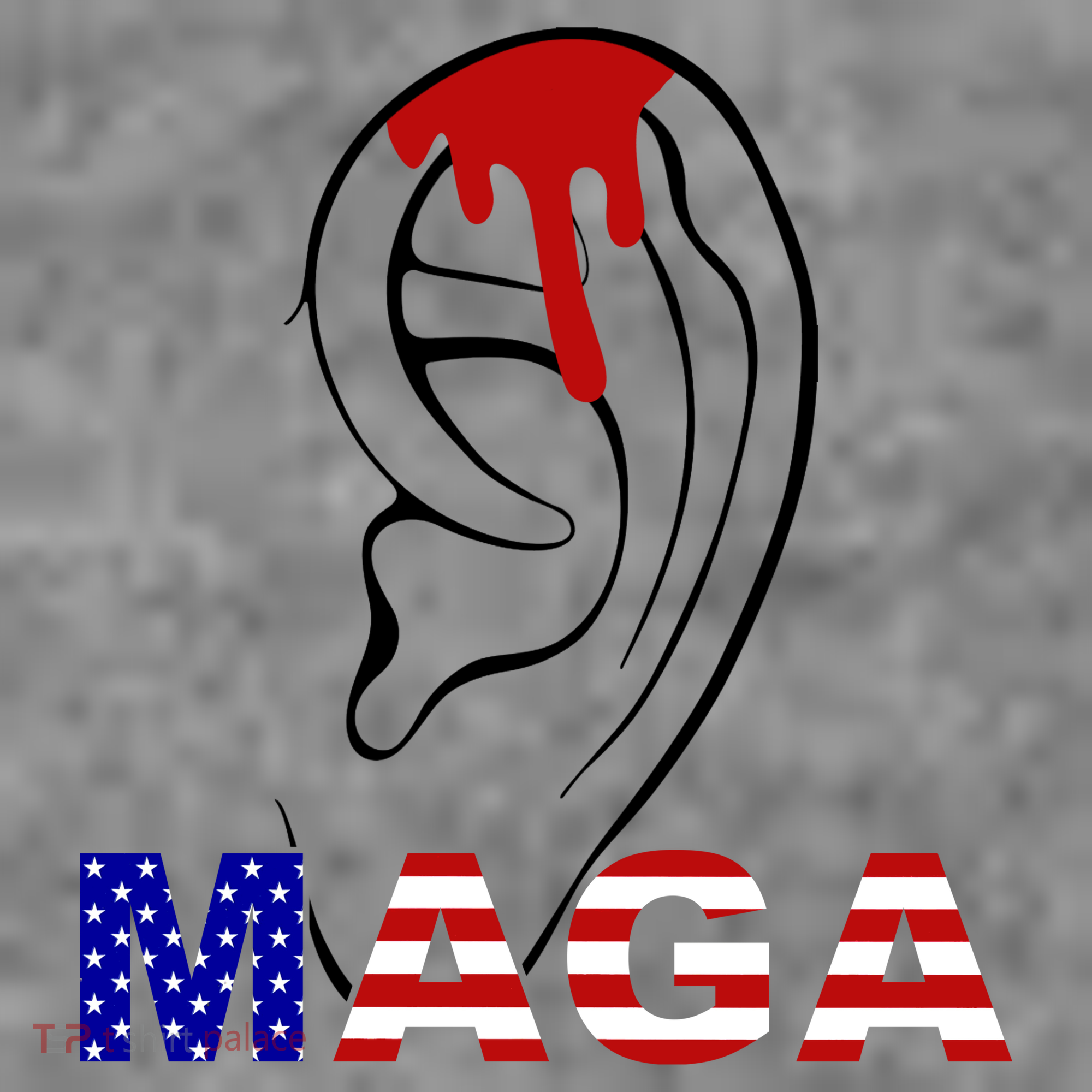 Bleeding Ears Maga Usa Pro Trump Baby Bodysuit