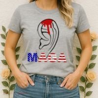 Bleeding Ears Maga Usa Pro Trump Women's T-Shirt thumb 2