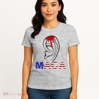 Bleeding Ears Maga Usa Pro Trump Women's T-Shirt thumb 4