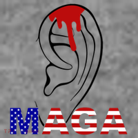 Bleeding Ears Maga Usa Pro Trump Kids Hoodie thumb 5