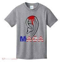 Bleeding Ears Maga Usa Pro Trump Kids T-Shirt thumb 0