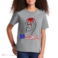 Bleeding Ears Maga Usa Pro Trump Kids T-Shirt thumb 2