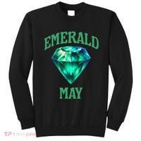 Birthstone Emerald May Emerald Green Jewel Inspired Art Sweatshirt thumb 0