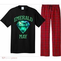 Birthstone Emerald May Emerald Green Jewel Inspired Art Pajama Set thumb 0